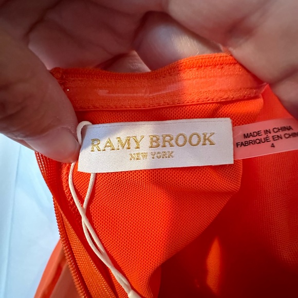 Ramy Brook Enzo Zinnia Jumpsuit. Size 4. Retail is $545.00. - Picture 5 of 7